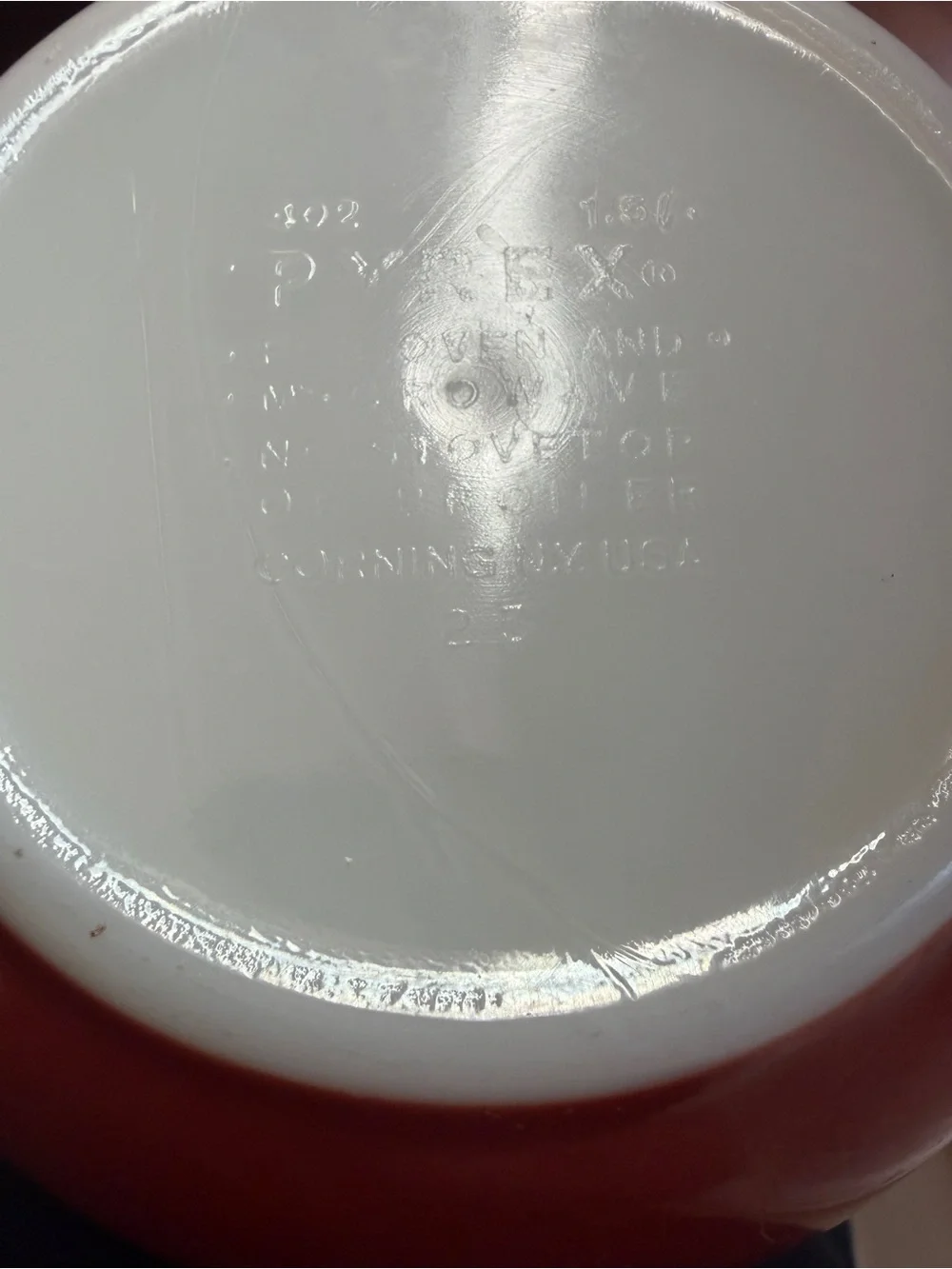 Pyrex autumn harvest